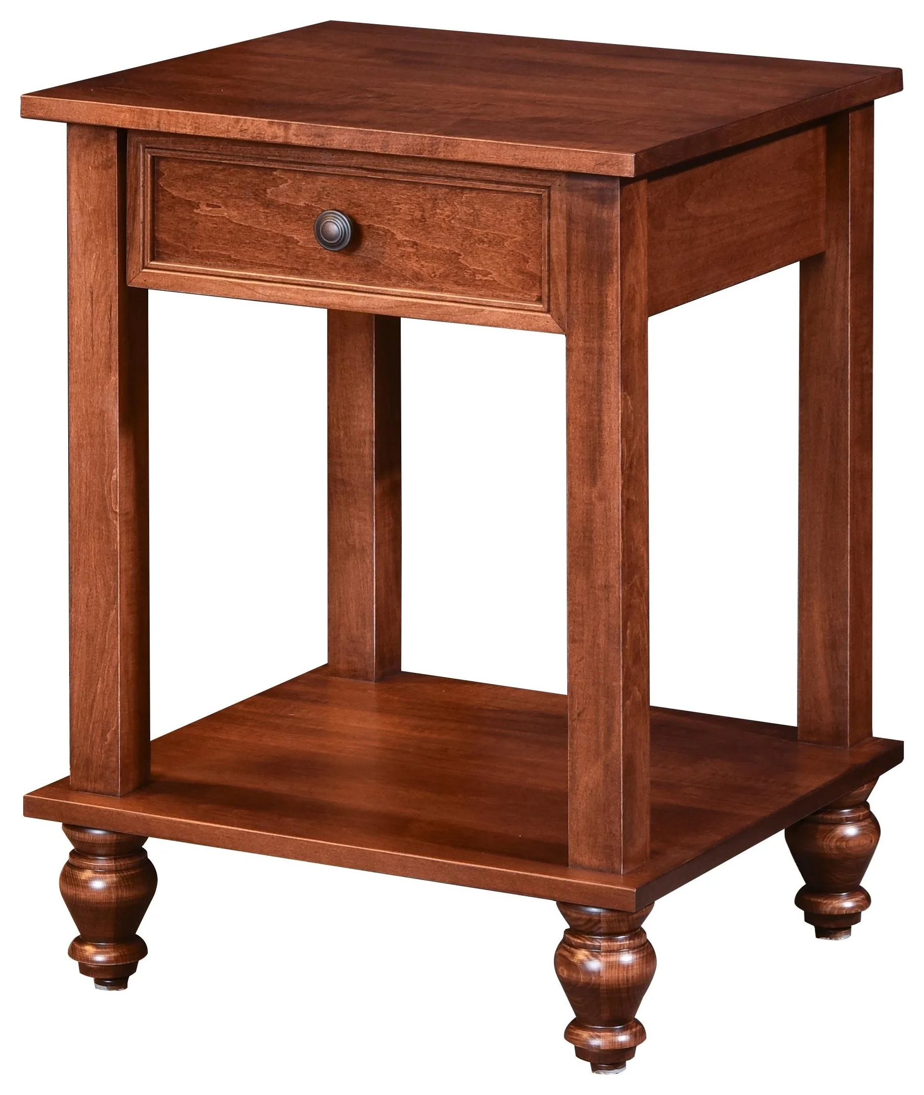 Wayside Custom Furniture Newport 1027X Open Nightstand Wayside